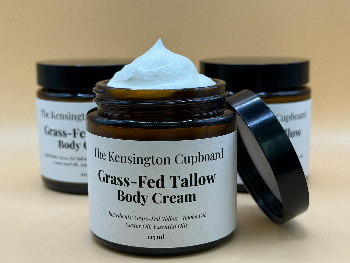Grass-Fed Whipped Tallow Balm Body Cream